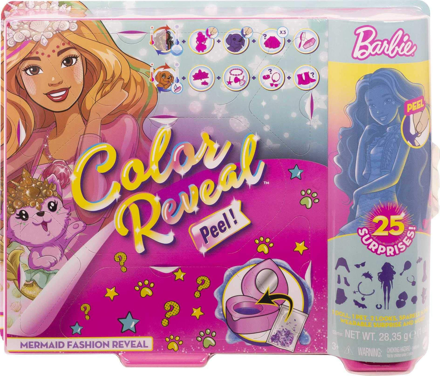 Barbie Color Reveal Muñeca Sirena | Fashion Reveal | Sorpresa