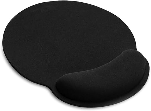Mouse Pad, Alfombrilla de Ratón Ergonomic, Base de Goma Antideslizante Mousepad, Gel Cojín de Reposamuñecas para Oficina, Computadora, Computadora Portátil, Hogar, Juegos
