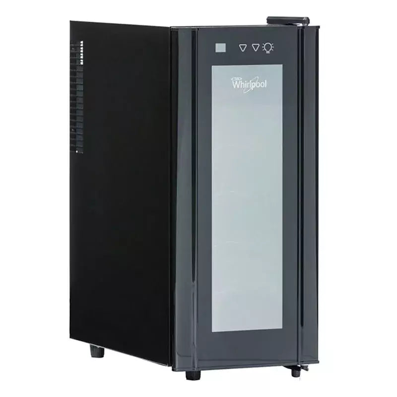 Whirlpool Cava de Vinos 12 Botellas | Control de Temperatura | Negro