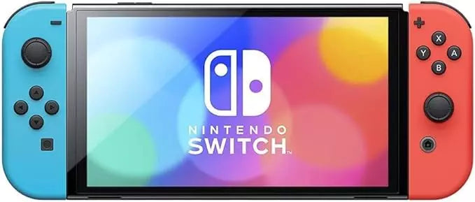 Nintendo Switch OLED 64GB Consola Portátil | Pantalla OLED | Versión Internacional Reacondicionada