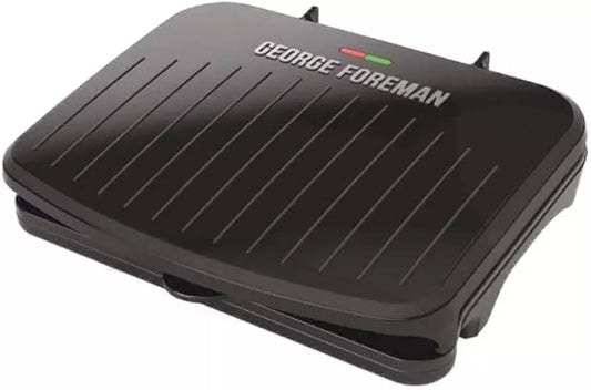 George Foreman Parrilla Eléctrica Familiar | Antiadherente | Ajustable