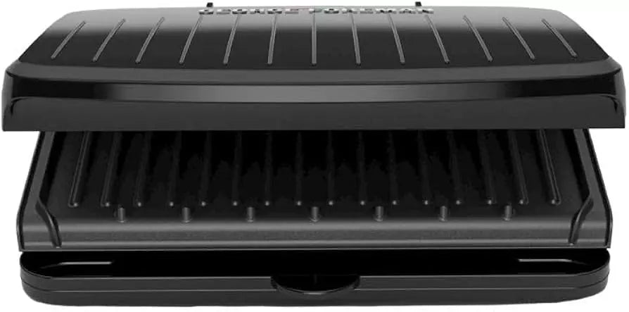 George Foreman Parrilla Eléctrica Familiar | Antiadherente | Ajustable
