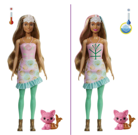 Barbie Color Reveal Muñeca Sirena | Fashion Reveal | Sorpresa