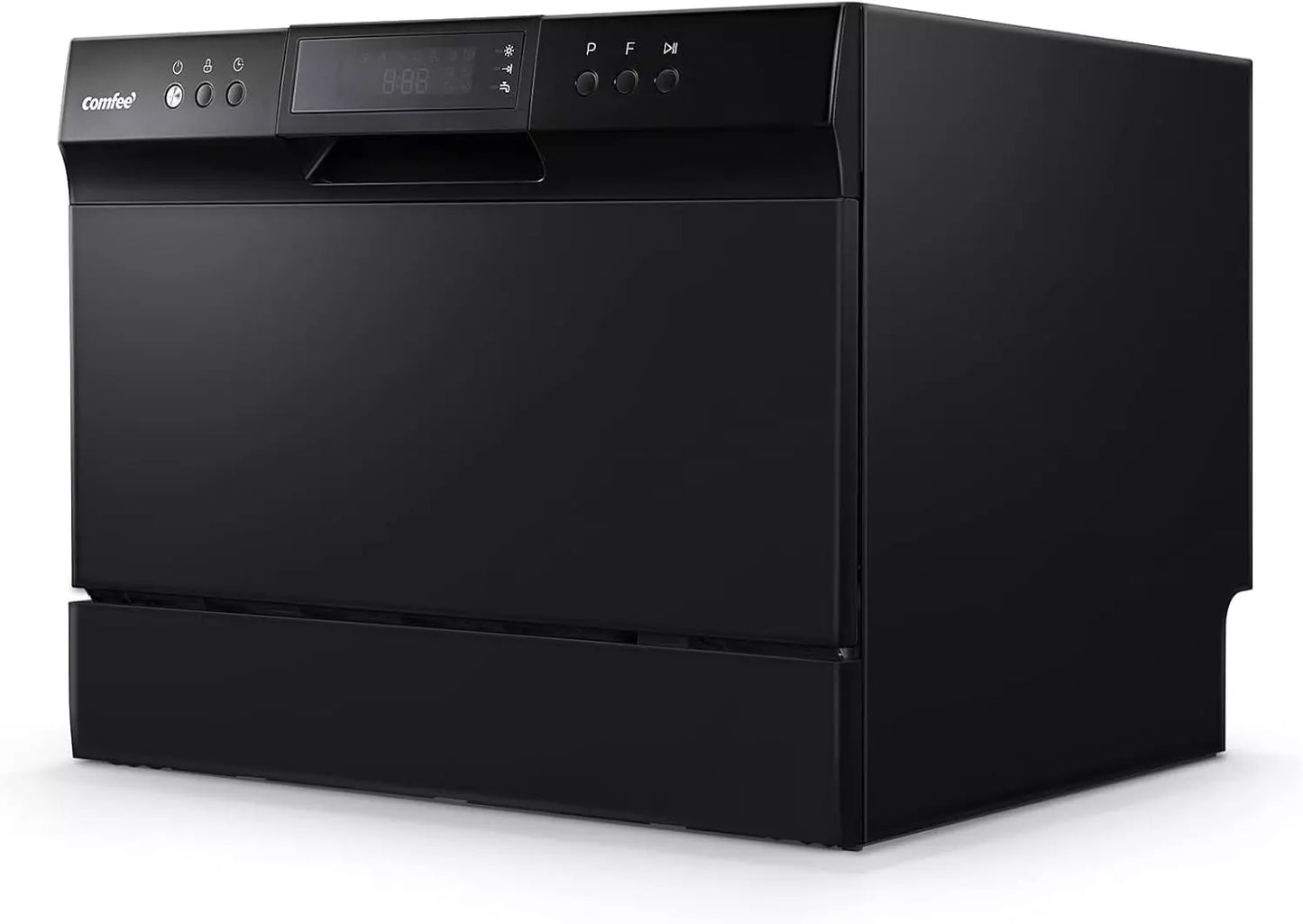 COMFEE Lavavajillas Compacto 6 Servicios | 8 Programas | Bajo Consumo