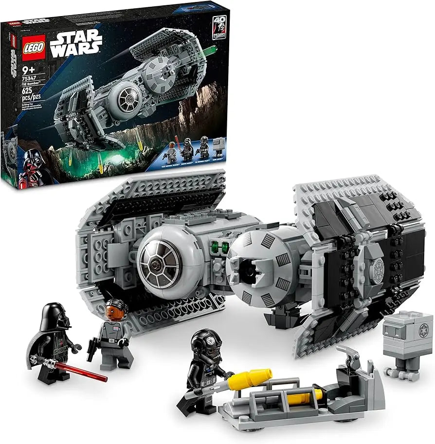 LEGO Star Wars Bombardero TIE 75347 | Set de Construcción 625 Piezas | +9 Años